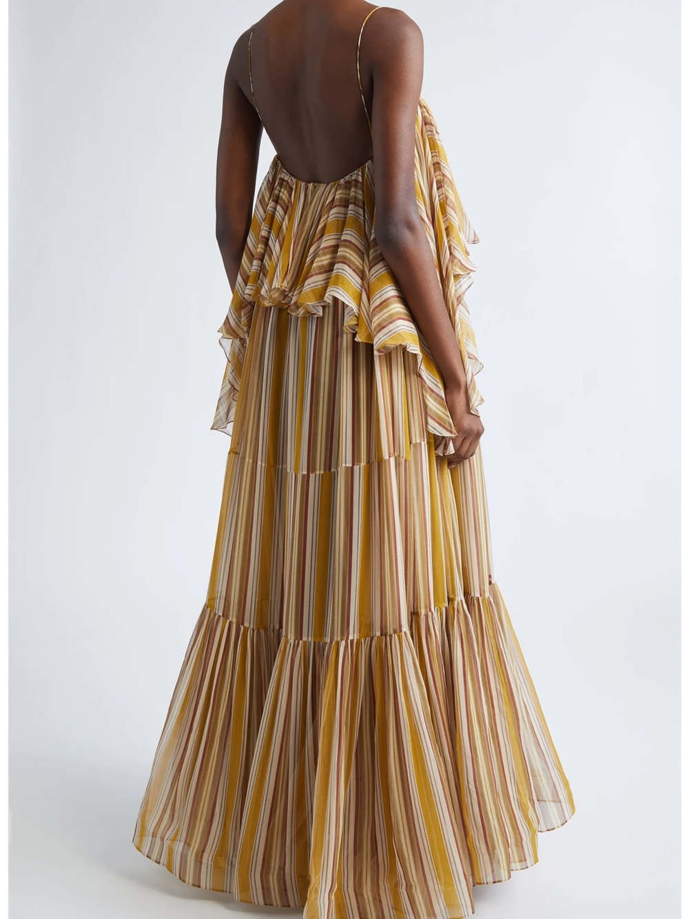 Zimmermann Rebellion Bohemian Stripe Slipdress in size AU1 - US6 - Picture 2 of 8